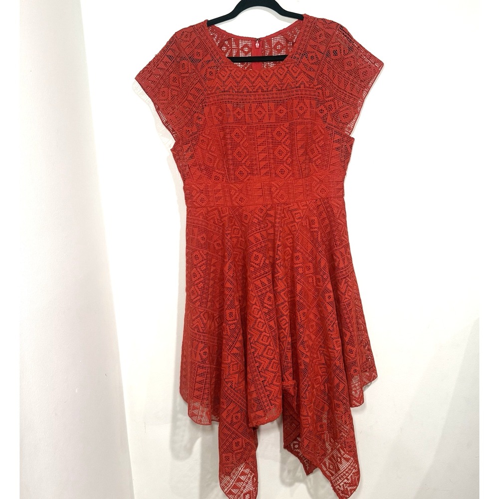 Anthropologie Maeve Prima Asymmetrical Handkerchief Hem 12